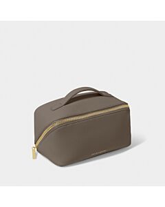Katie Loxton Large Makeup & Washbag - Mink